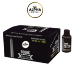 Hard SteeI (5000K) Honey Shots, Works with AIcohoI, (Pack of 12 Bottles)