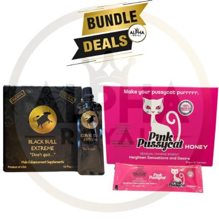Black Bull Extreme & Pink Pussycat Honey Bundle