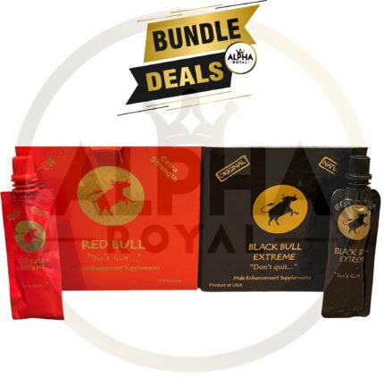 Red Bull Extra Strength & Black Bull Extreme Bundle