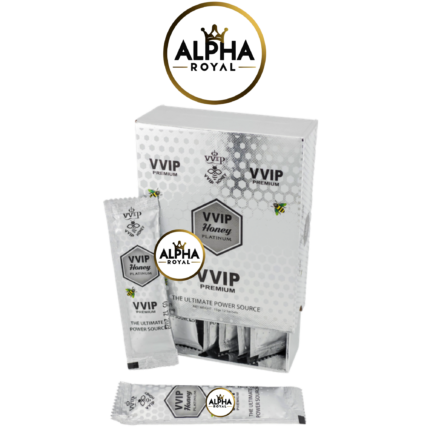 Alpha Royal VVIP Honey Platinum - 12 Sachets for Vitality