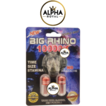 Big Rhino 10000K Male Enhancement Supplement – Double Shot Formula