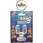 Blue Rhino 20000K Male Enhancement Supplement – Triple Shot Formula