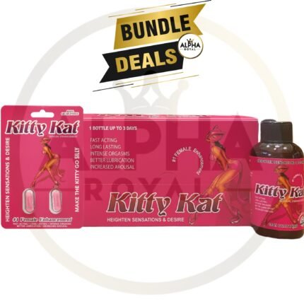 Kitty Kat Sensual Enhancement Bundle - Capsules and Liquid