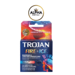 Trojan Fire And Ice Pack Condoms – Lubricated (3 Pack)