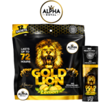 Gold Lion Honey Lemon | Hanging Pack | 12 Sachets