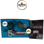 5K Titanium | Single Pill | 24 Blister Cards per Box | Hanging Pack
