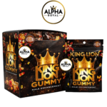 King Lion Gummies | Hanging Pack | 24 Gummy Bags