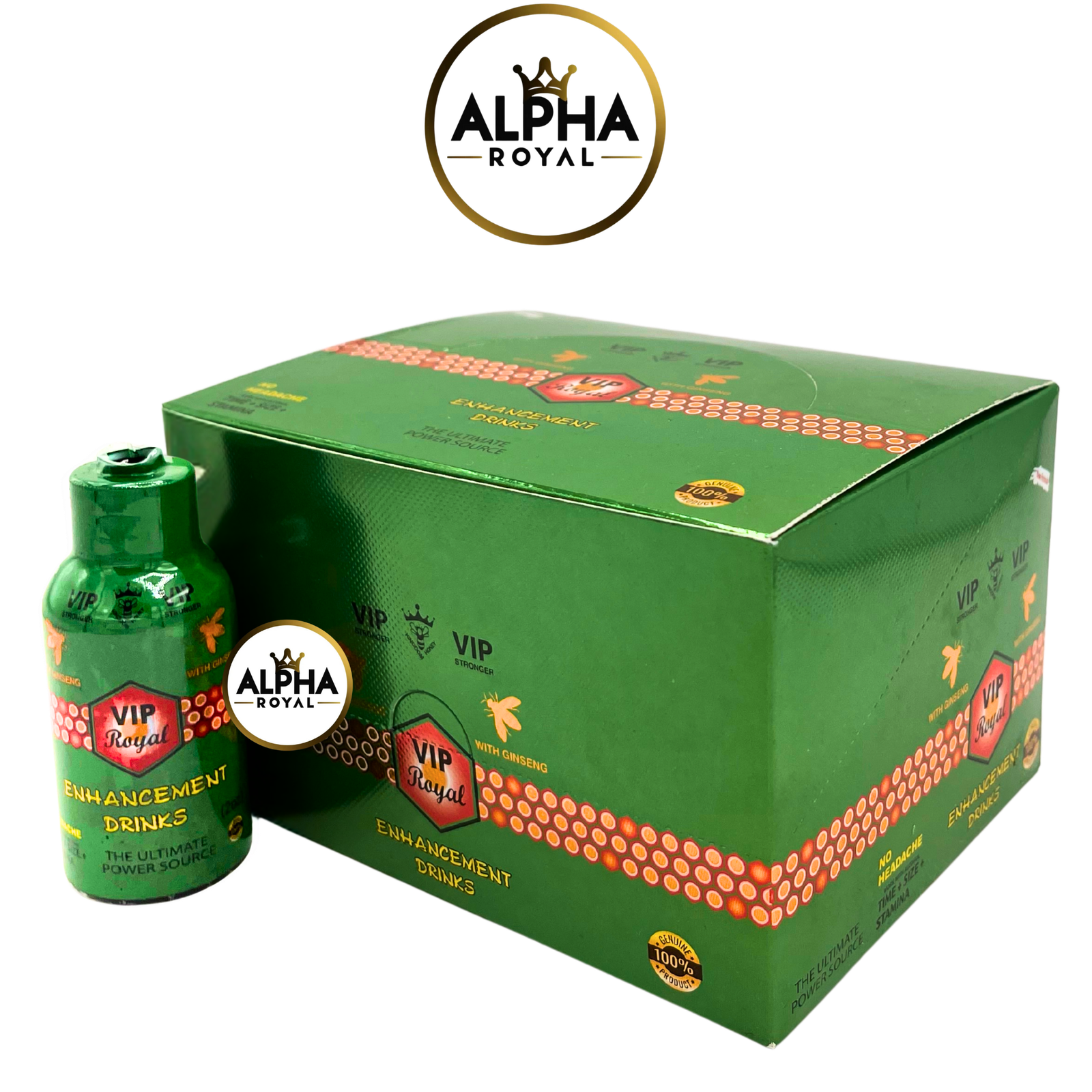 FAIRE NEW PRODUCTS (1) VIP Royal Honey Liquid Shots | 12 Bottles per Box - Image 1